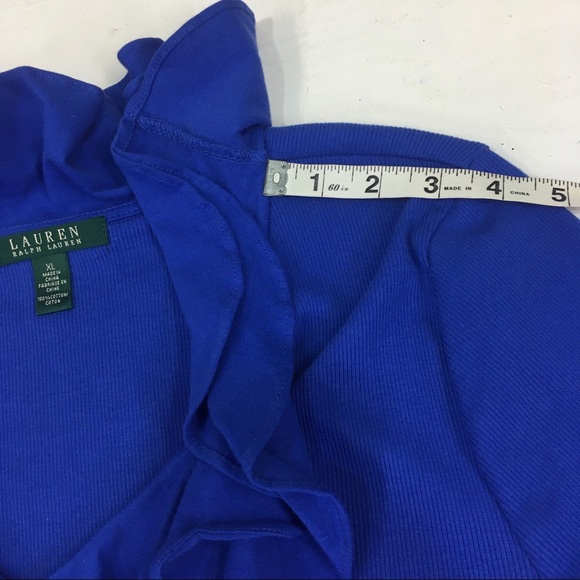 Lauren Ralph Lauren Ruffle Top - Picture 8 of 11